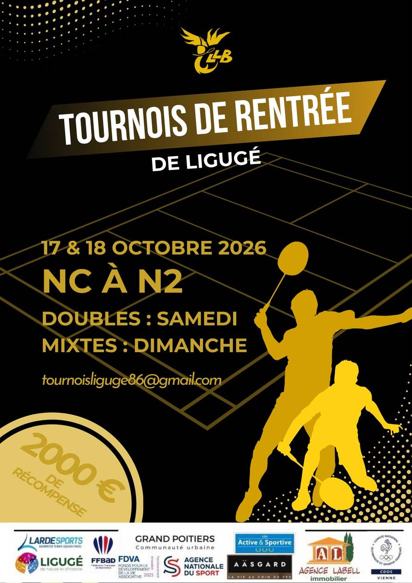 Tournoi de rentrée de Ligugé